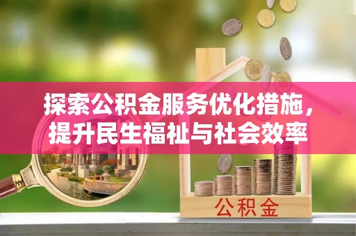 崖州探索公积金服务优化措施，提升民生福祉与社会效率