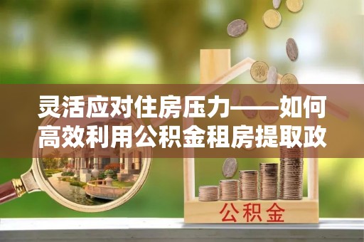 崖州灵活应对住房压力——如何高效利用公积金租房提取政策