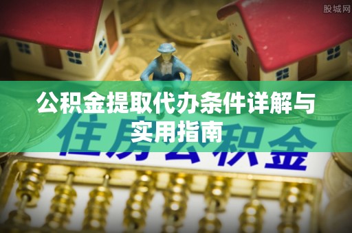 崖州公积金提取代办条件详解与实用指南