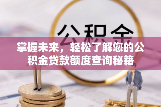 崖州掌握未来，轻松了解您的公积金贷款额度查询秘籍