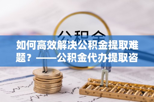 崖州如何高效解决公积金提取难题？——公积金代办提取咨询服务全解析