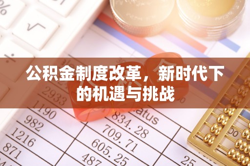 崖州公积金制度改革，新时代下的机遇与挑战