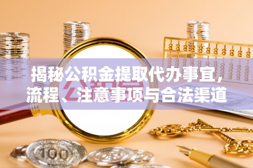 崖州揭秘公积金提取代办事宜，流程、注意事项与合法渠道