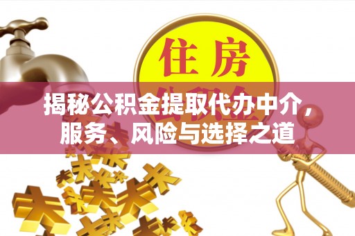 崖州揭秘公积金提取代办中介，服务、风险与选择之道