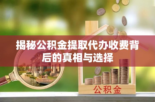 崖州揭秘公积金提取代办收费背后的真相与选择