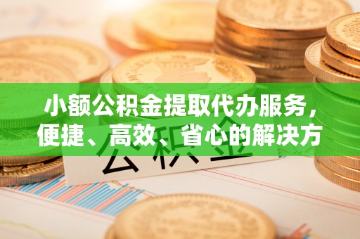 崖州小额公积金提取代办服务，便捷、高效、省心的解决方案