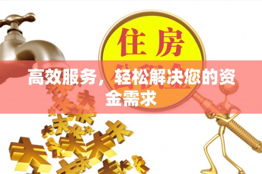 崖州高效服务，轻松解决您的资金需求