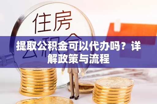崖州提取公积金可以代办吗？详解政策与流程