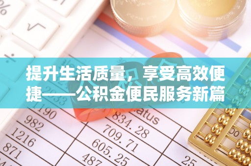 崖州提升生活质量，享受高效便捷——公积金便民服务新篇章