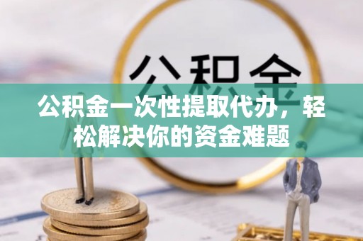 崖州公积金一次性提取代办，轻松解决你的资金难题