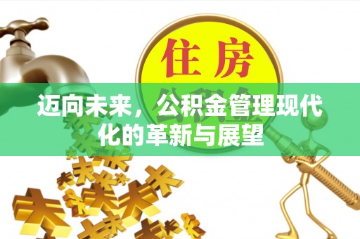 崖州迈向未来，公积金管理现代化的革新与展望